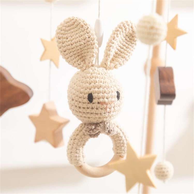 Animal Baby Crib Mobile | Rabbit