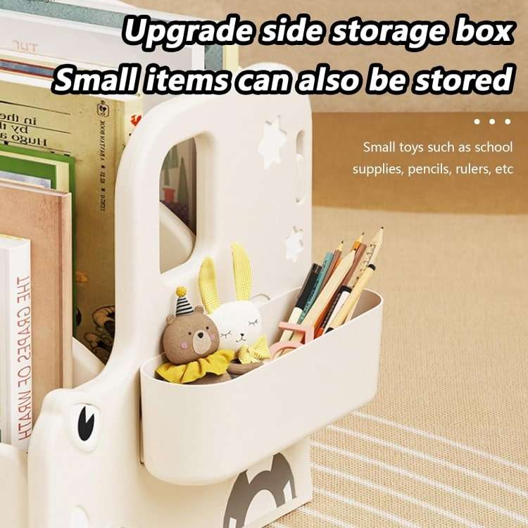 Convertible Tabletop Kids Bookshelf & Toy Storage