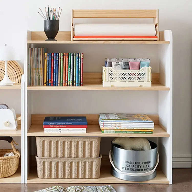 Open-Back Kids Bookshelf | Large Montessori Shelf