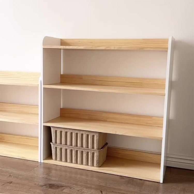 Open-Back Kids Bookshelf | Large Montessori Shelf