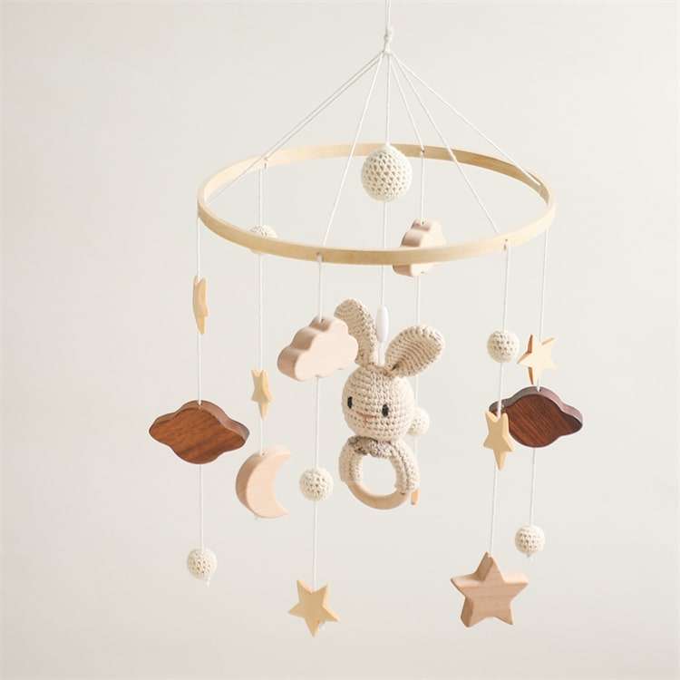 Animal Baby Crib Mobile | Rabbit