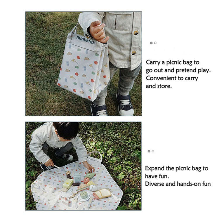 Wooden Toy Picnic Set