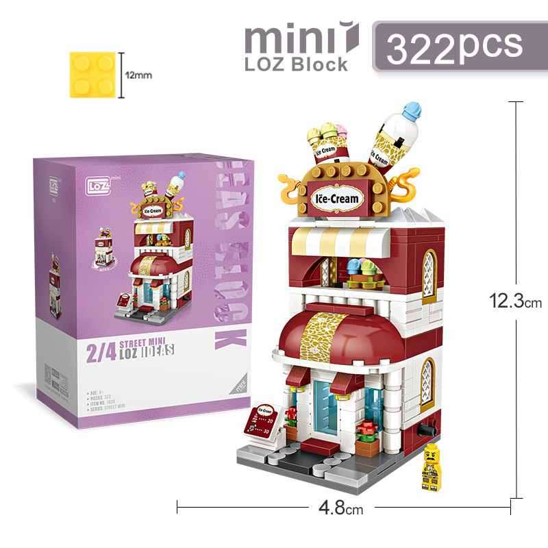 Mini Street Blocks | Ice Cream Shop