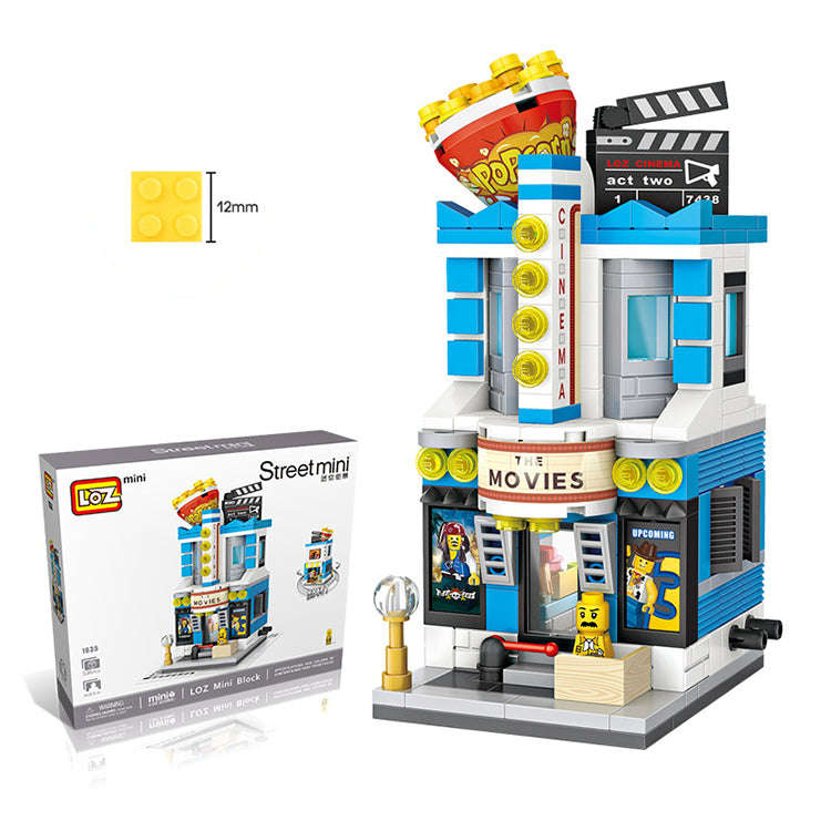 Mini Street Blocks | Movie Theatre