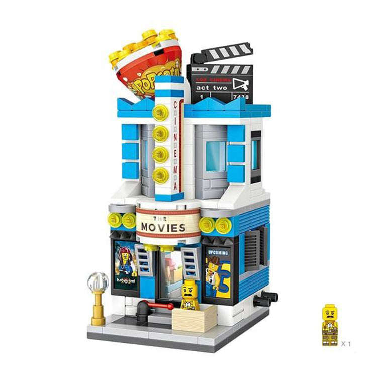 Mini Street Blocks | Movie Theatre