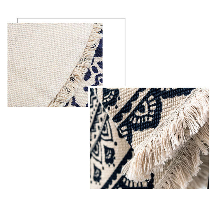 Bohemian Tassel Round Rug | Gear