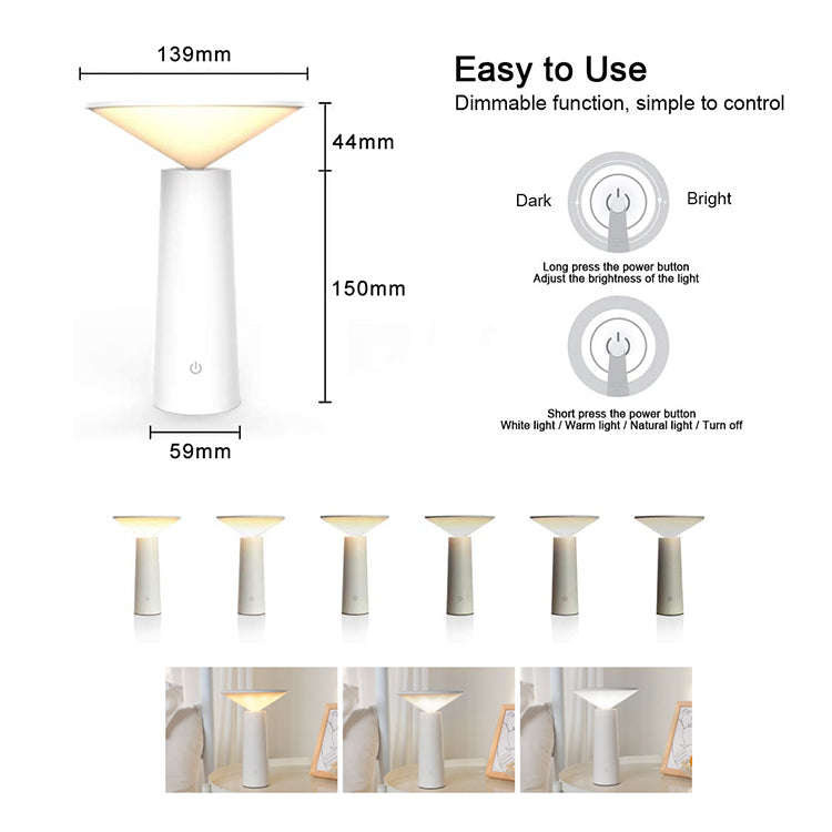 Inverted Umbrella Rechargeable Night Light