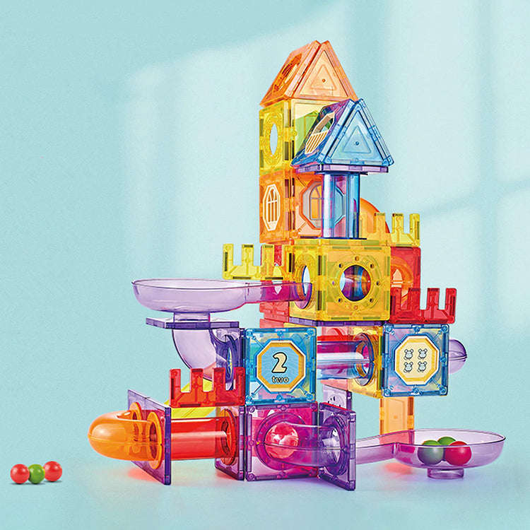 3D Magnetic Building Tiles | 178 Pcs