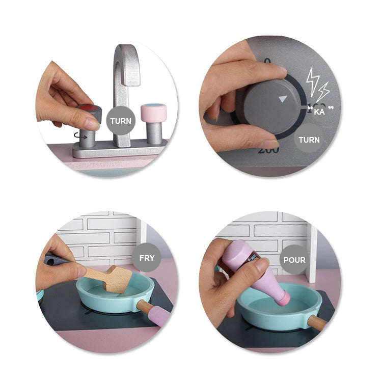 Modern Kitchen Pretend Play Toy