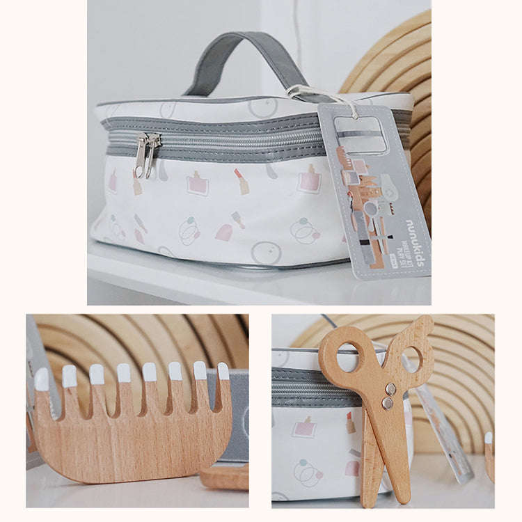 Wooden Makeup Set
