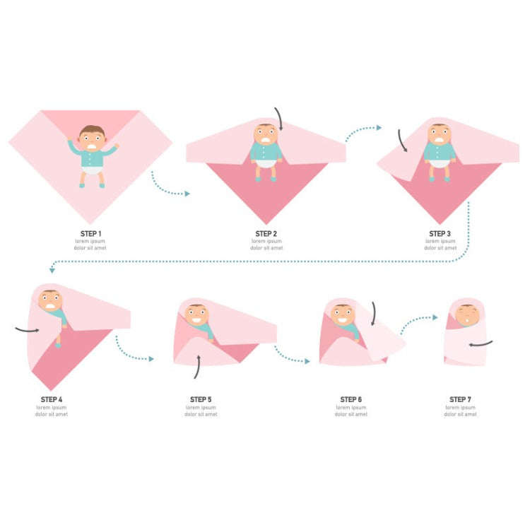 Bamboo Swaddle Blanket | Leaf