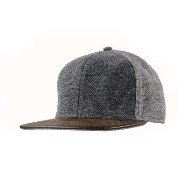 Melton Two Tone Flat Peak Cap
