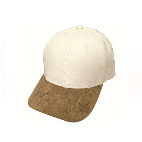Suede Peak Cap