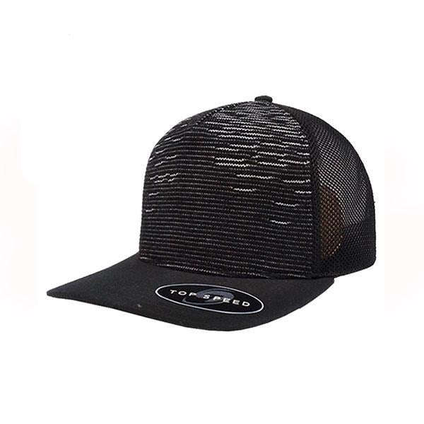 Top Speed Knitted Peak Snap Back Trucker Cap