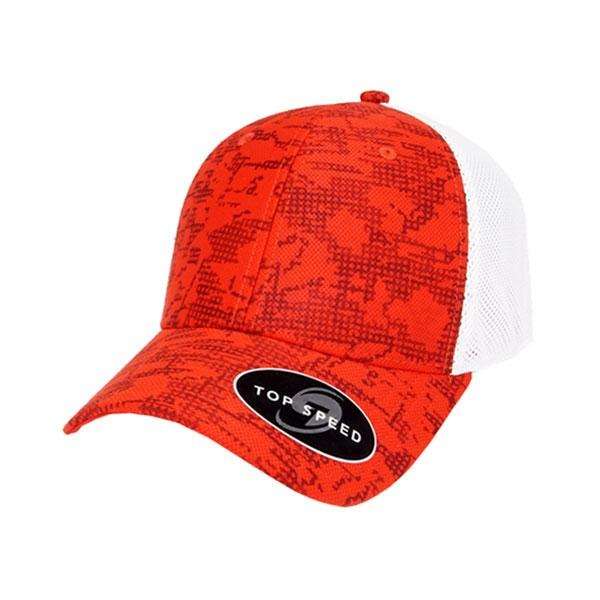 Top Speed Pixel Snap Back Trucker Cap
