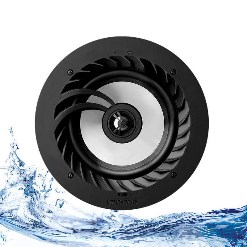 Lithe Audio 6.5" 2-Way Passive IP44 Ceiling Speaker - Each