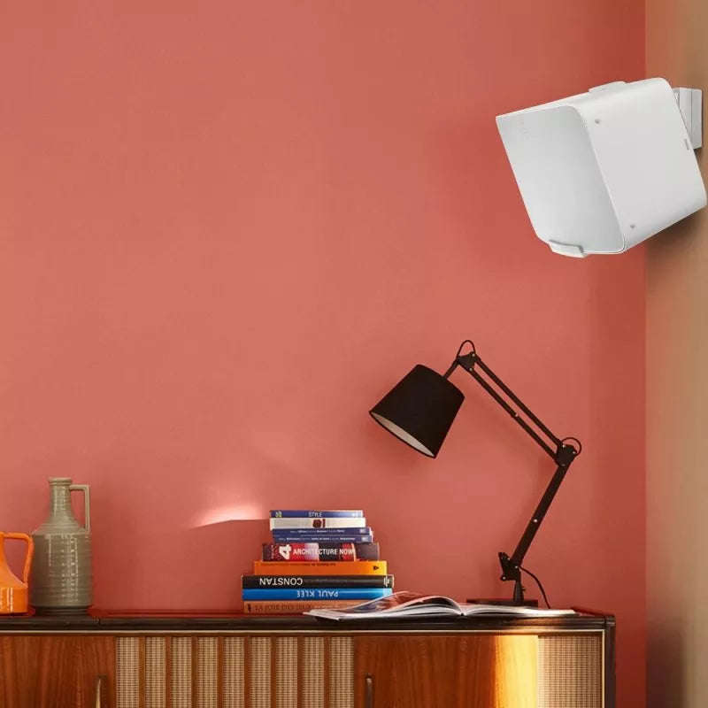 Flexson Wall Mount for SONOS Five and Play 5 - Each (White)