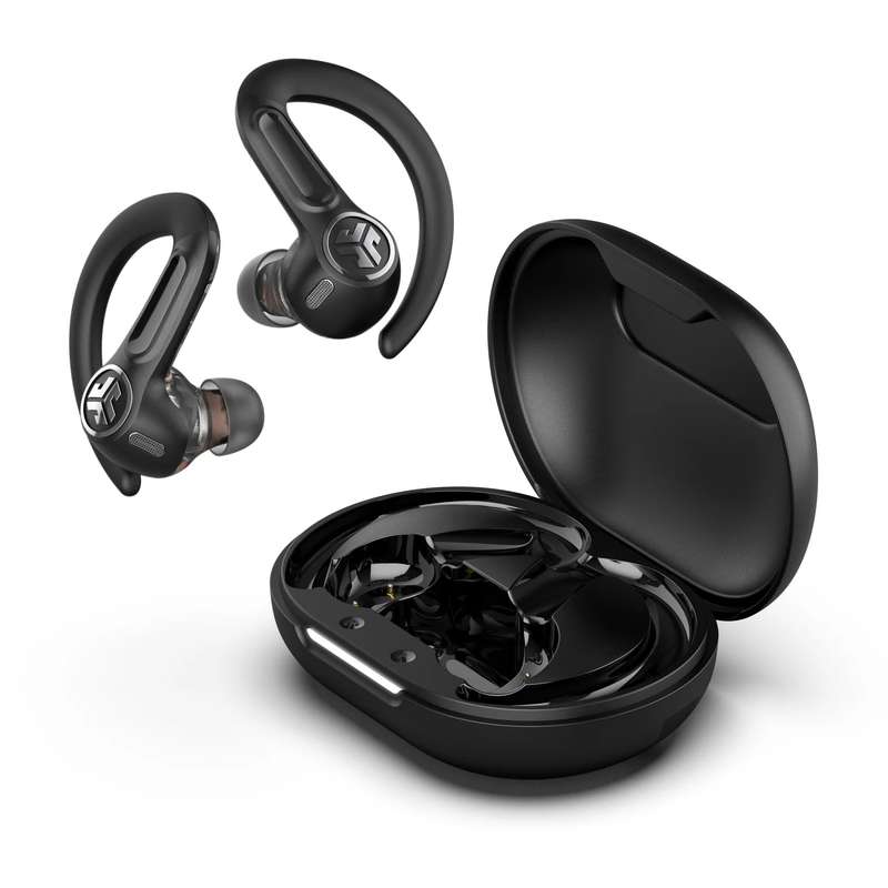 JLAB Epic Sport ANC 3 Dual-Driver Sport True Wireless Earbuds - Black