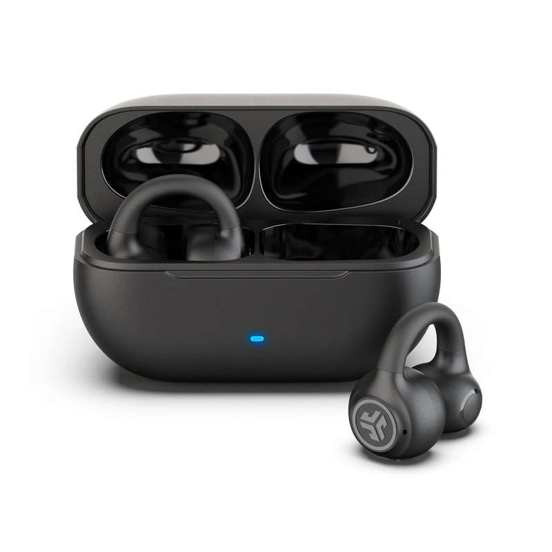 JLAB Flex Open-Clip True Wireless Earbuds - Black