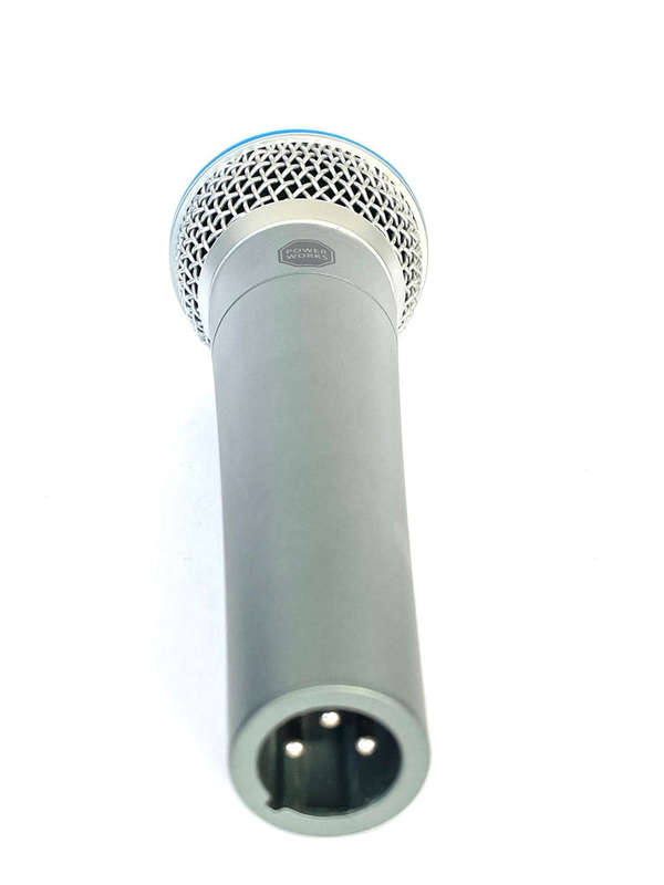 Power Works PW-85 Dynamic Vocal Microphone - Each - Silver