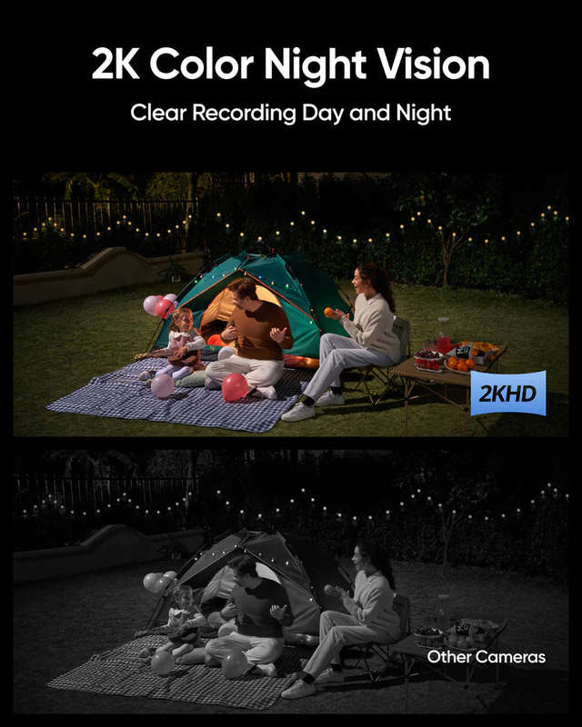 Eufy Solar Wall Light Camera S120 - Each