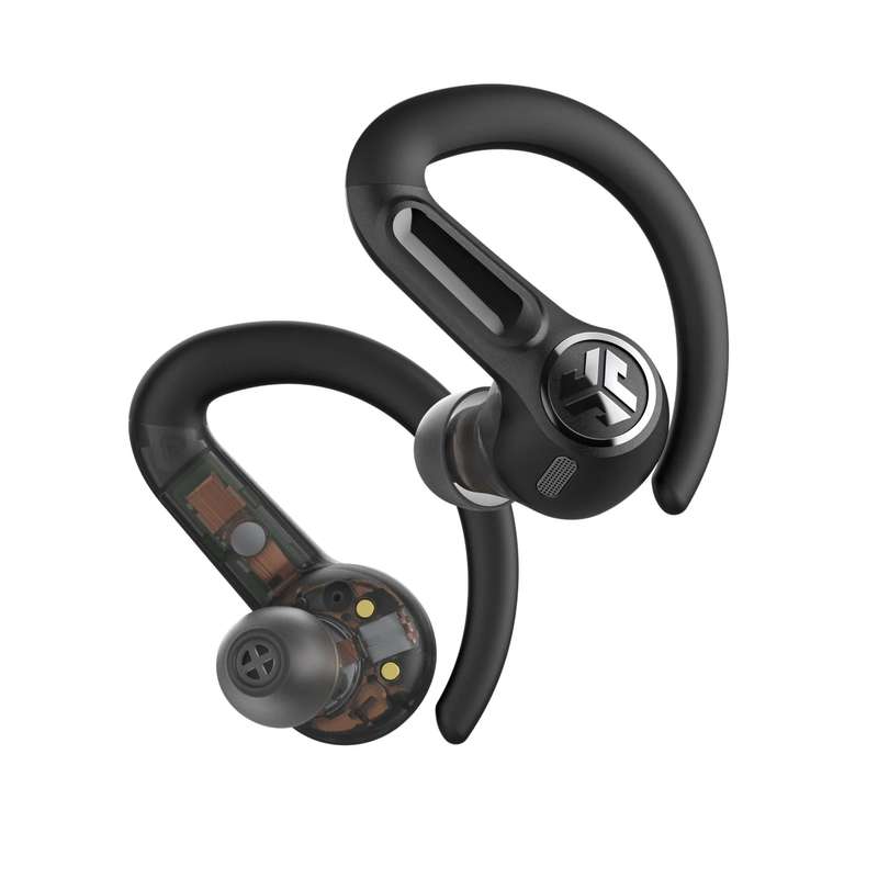 JLAB Epic Sport ANC 3 Dual-Driver Sport True Wireless Earbuds - Black