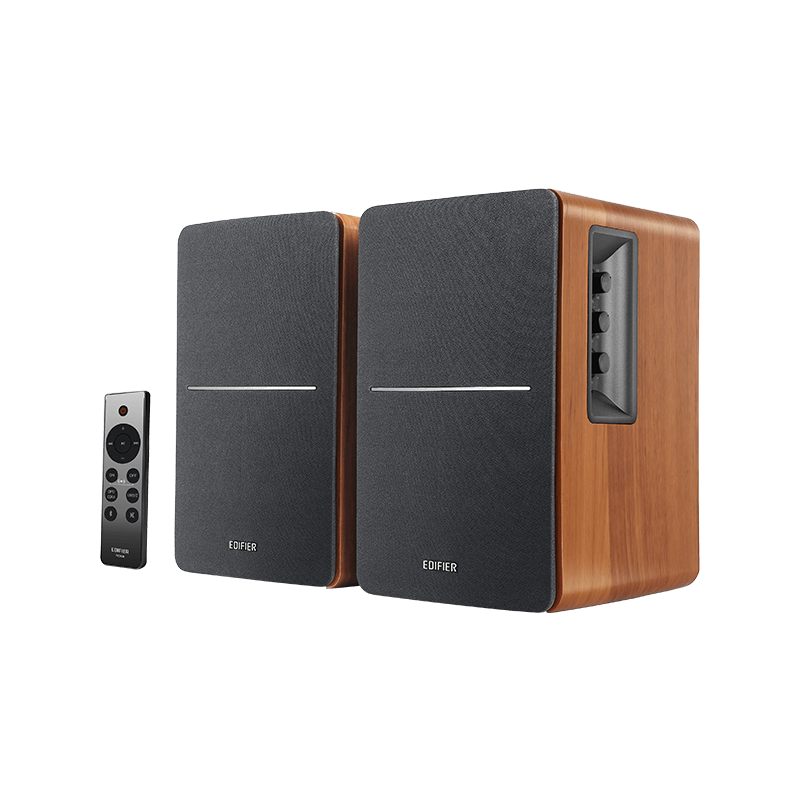 Edifier R1280D Bs Active Bluetooth Bookshelf Speakers - Brown