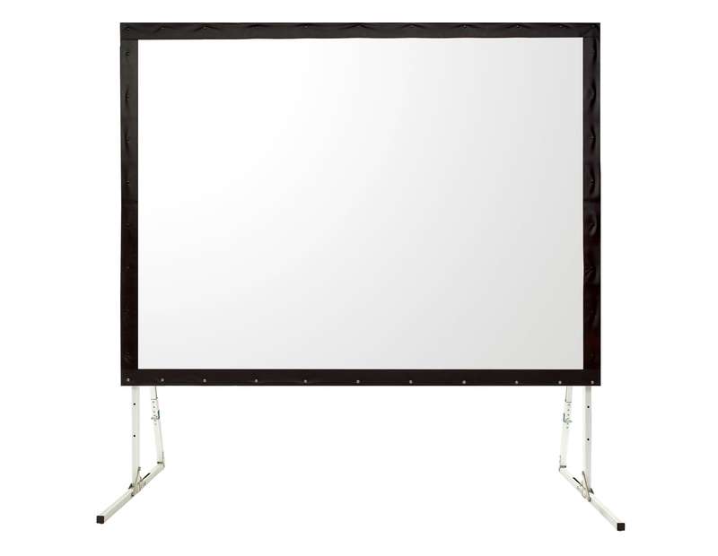 Grandview 150" 16:9 Super Mobile Fastfold Frame, case and legs
