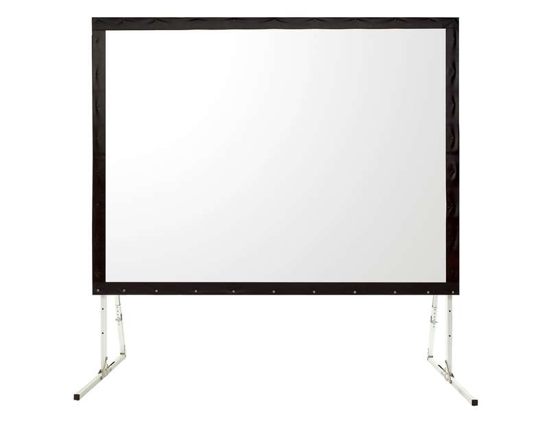 Grandview 120" 16:9 Super Mobile Fastfold Set, case, legs and front screen