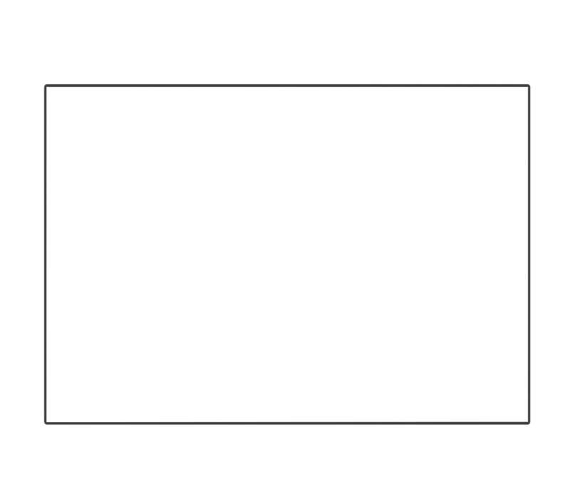 Grandview PERM-EDGE92-HD 16:9 92" Edge Series Fixed Frame Screen - White