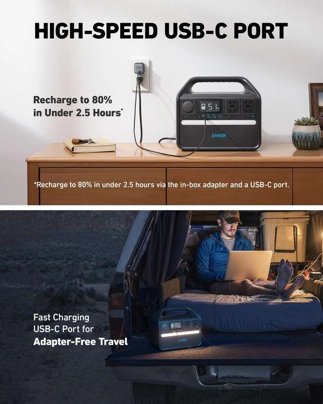 Anker 535 PowerHouse 512Wh | 500W