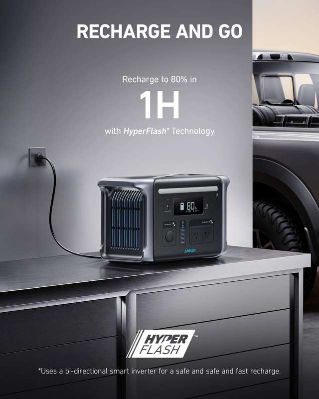 Anker SOLIX F1200 (PowerHouse 757) - 1229Wh | 1500W