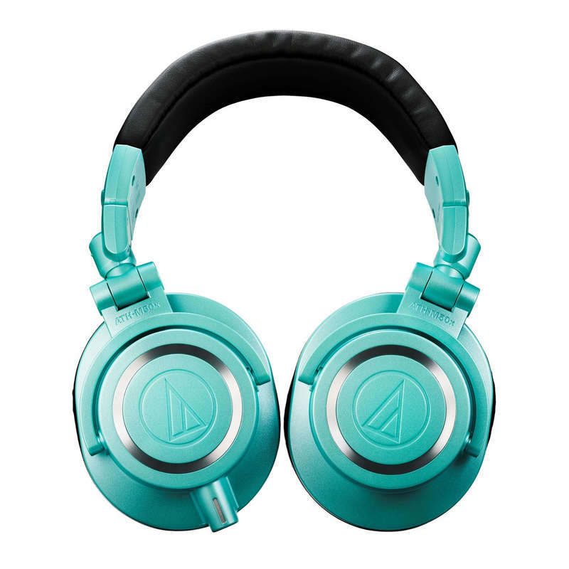 Audio-Technica ATH-M50XIB Limited Edition Professional Studio Headphones - Ice Blue