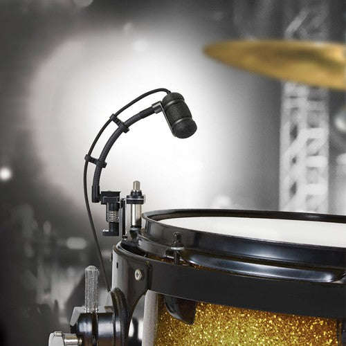Audio-Technica ATM350D Cardioid Condenser Instrument Microphone with Drum Mounting System (5" Goo...