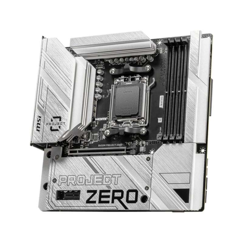 MSI B650M PROJECT ZERO Motherboard
