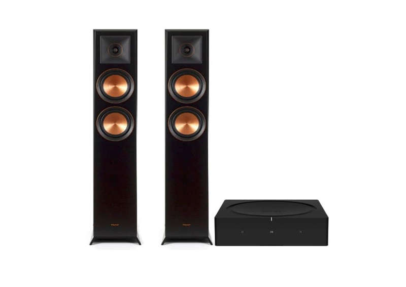 Klipsch Reference Premiere RP-5000F II Floorstanding Speaker (Ebony)+ SONOS Amp Stereo Amplifier ...
