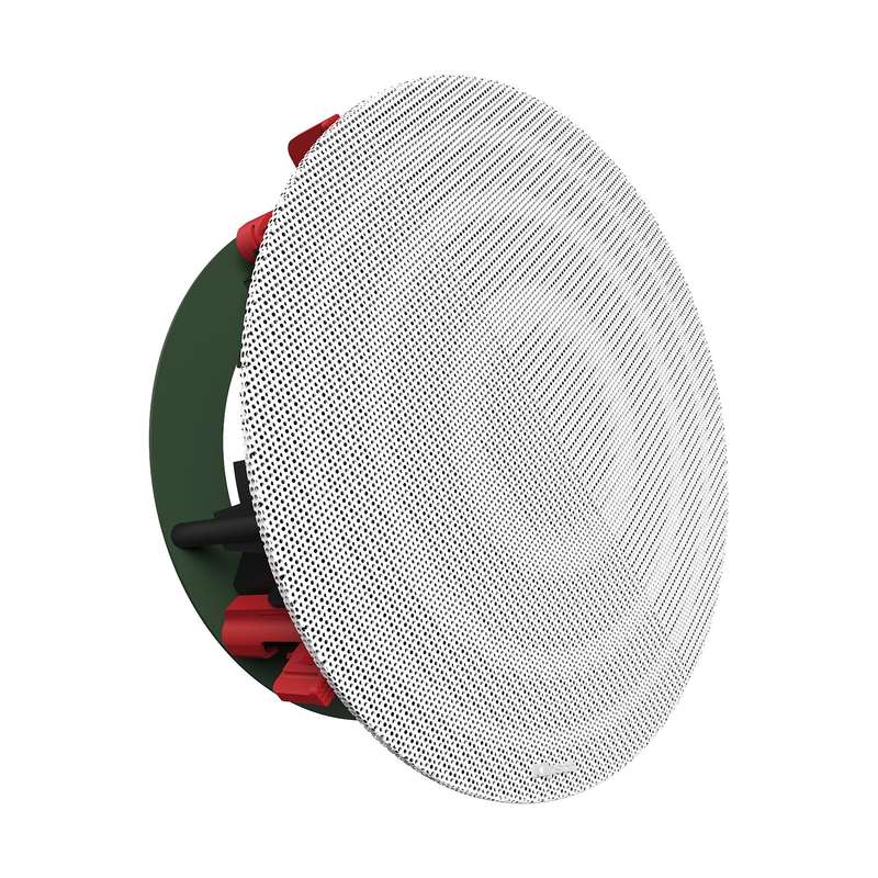 Klipsch Custom CS-16-C II Custom In-Ceiling Speaker - Each - Black with White Grille