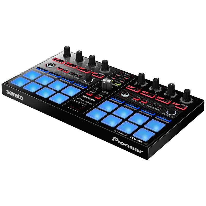 Pioneer DJ DJM-250MK2 2-Channel DJ Mixer (Black) + Pioneer DJ DDJ-SP1 Sub Controller for Serato D...