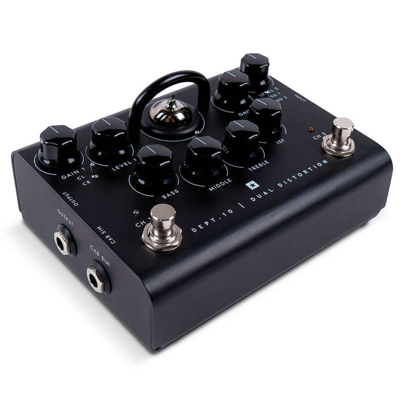 Blackstar Dept. 10 Dual Distortion Valve Pedal - Black (Each)