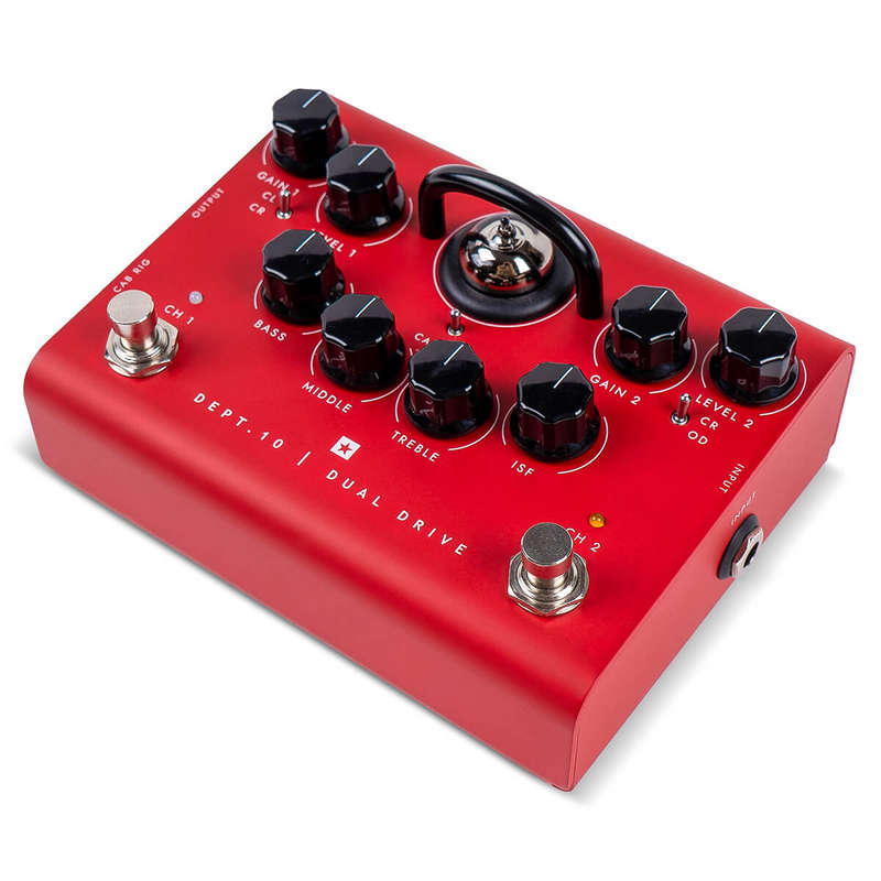 Blackstar Dept. 10 Dual Drive Pedal - Red (Each)