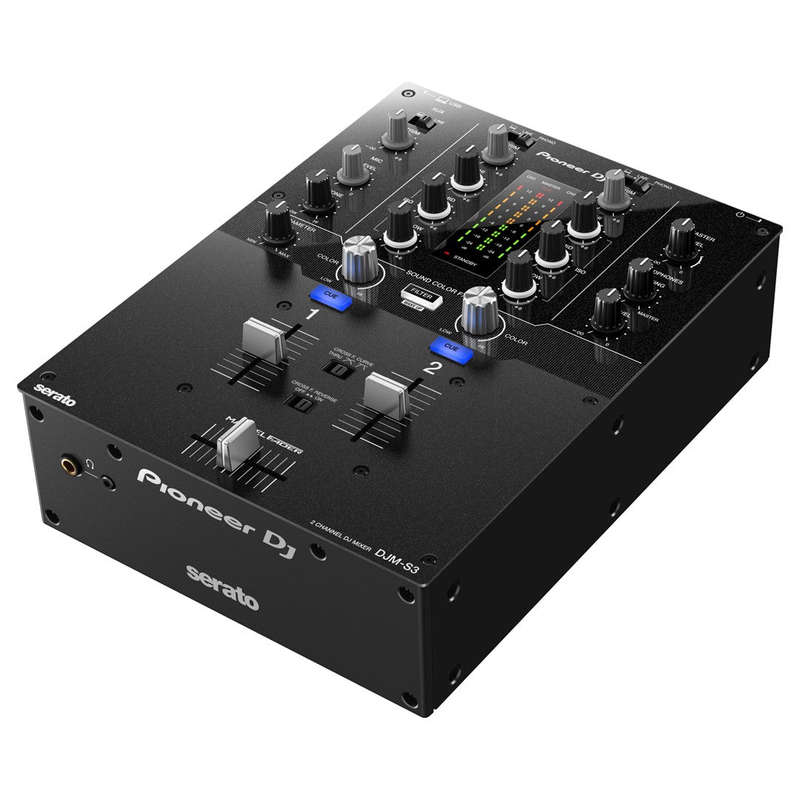 Pioneer DJ DJM-S3 2-channel DJ Mixer for Serato DJ Pro