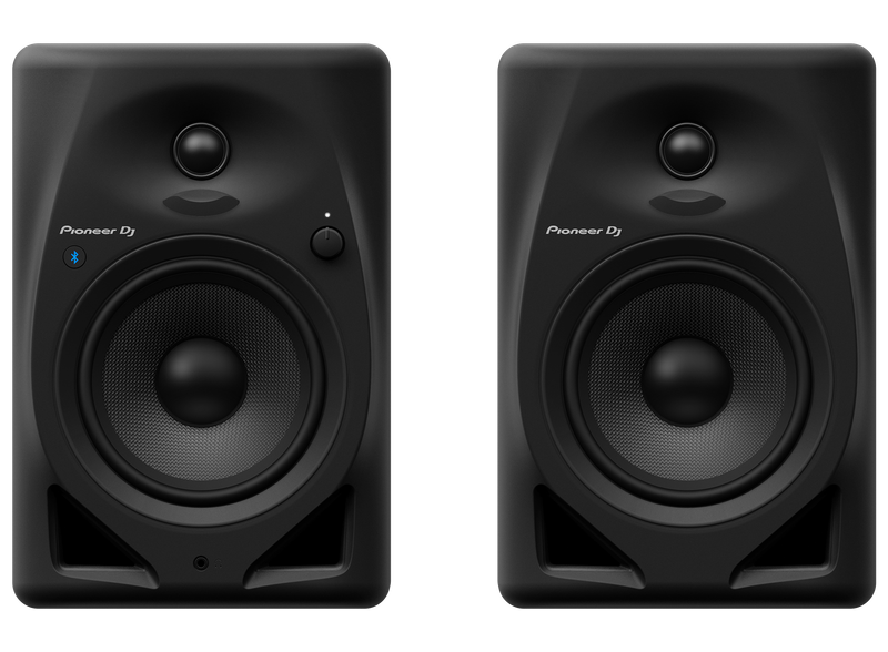 Pioneer DJ DM-50D-BT 5 desktop monitor system with Bluetooth® functionality - Pair (Black)