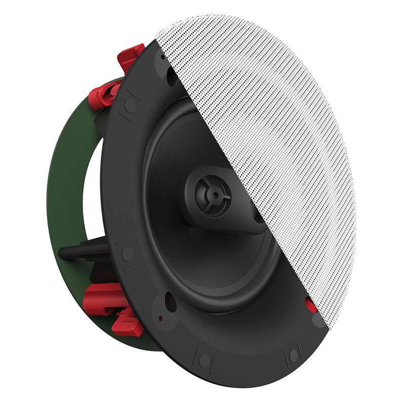 Klipsch Designer DS-180CSM Skyhook Cinch In-Ceiling Speaker - Pair (White) + SONOS Amp Stereo Amp...
