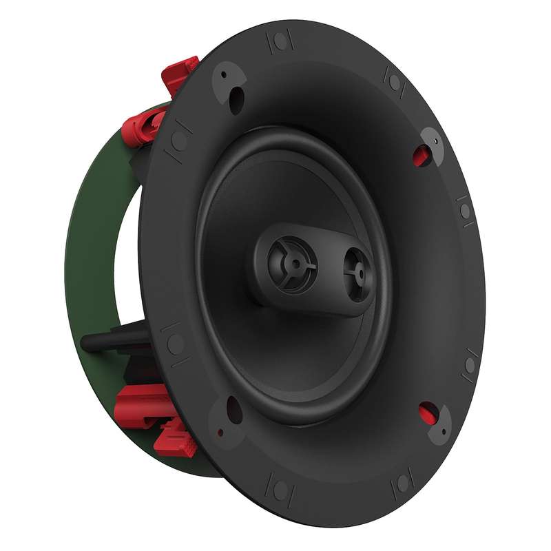 Klipsch Designer DS-180CSM Skyhook Cinch In-Ceiling Speaker - Pair (White) + SONOS Amp Stereo Amp...