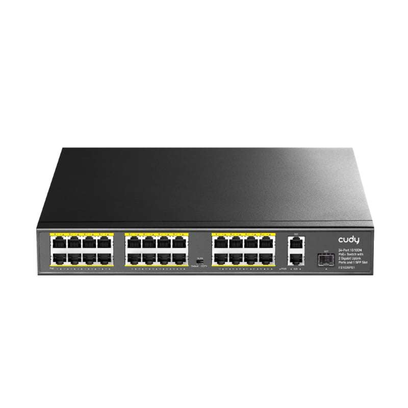 Cudy 24-Port Unmanaged POE Switch  Rack Mount