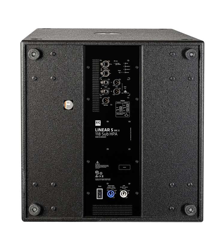 HK Audio LINEAR 5 MKII 118 Sub HPA Subwoofer - Each - Black