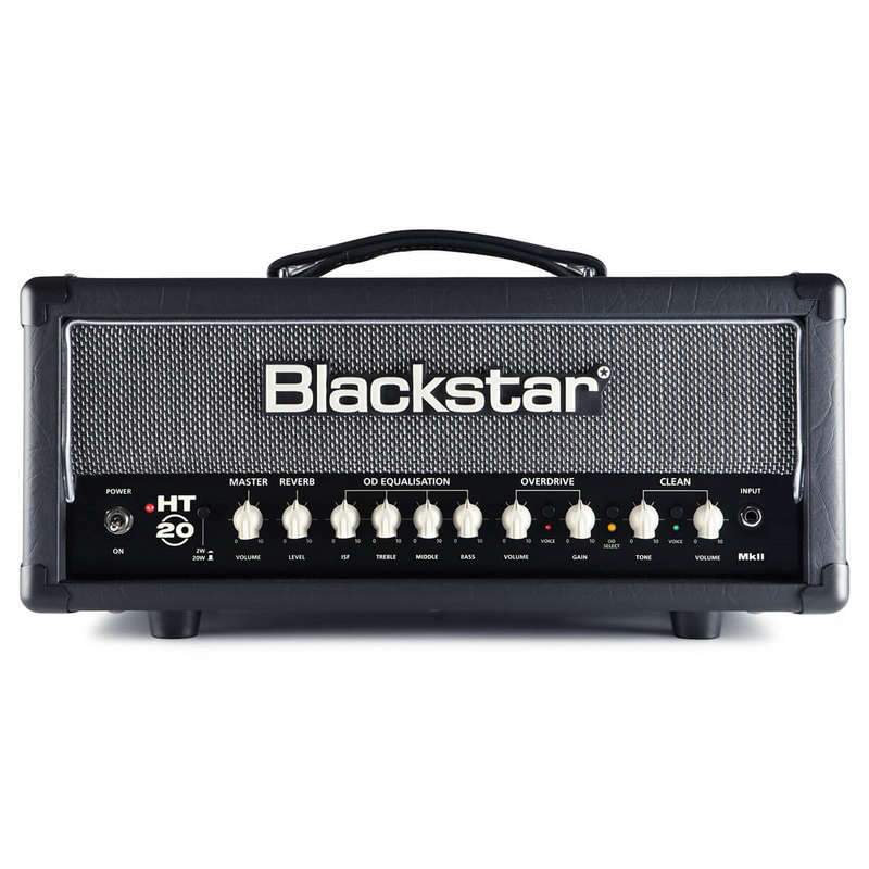Blackstar HT-20RH MKII 20-watt Valve Head Amplifier - Each (Black)