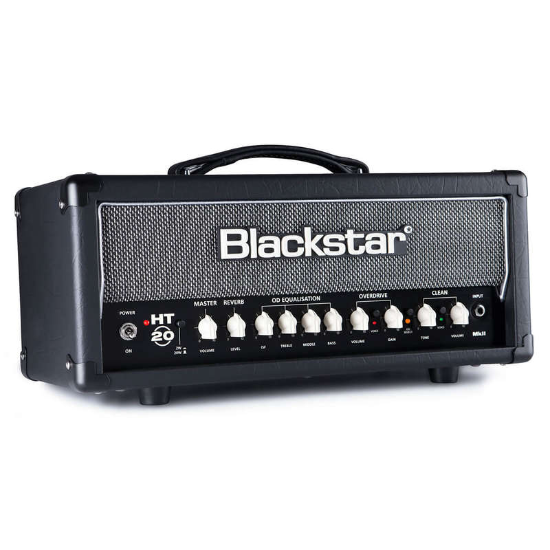 Blackstar HT-20RH MKII 20-watt Valve Head Amplifier - Each (Black)