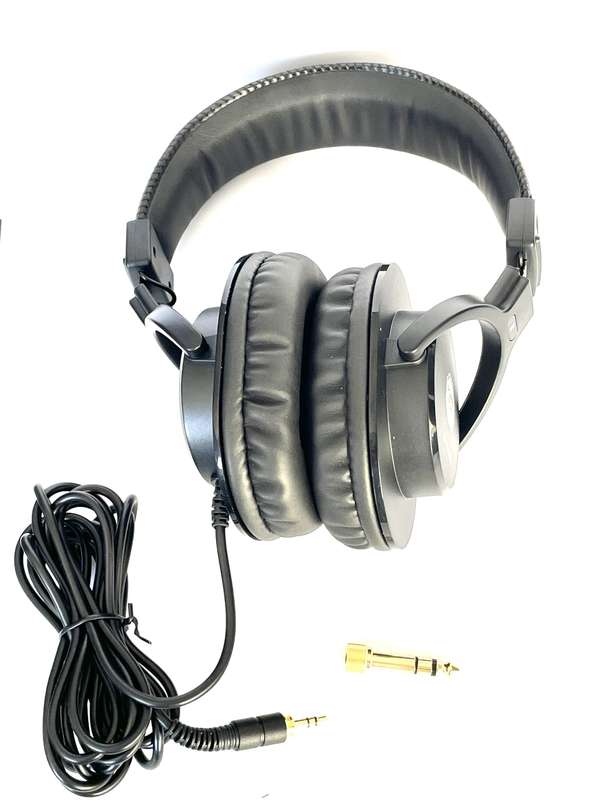 Power Works HPW-2000 Headphone - Each - Black