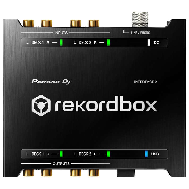 Pioneer DJ INTERFACE-2 Audio Interface For Rekordbox